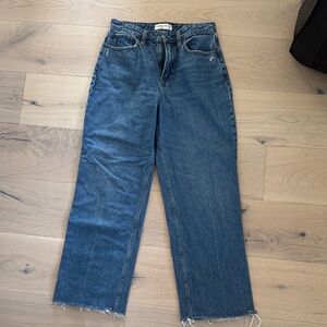 Abercrombie & Fitch Straight Leg Blue Jeans